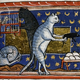 Illustration for article titled Bizarre and vulgar illustrations from illuminated medieval manuscripts